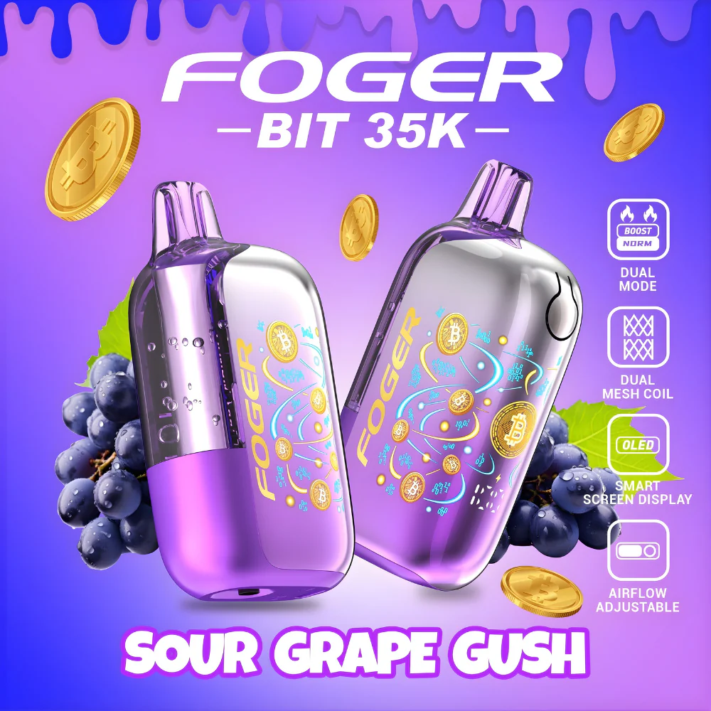 In Stock Now: Foger Bit 35K Disposable Vapes